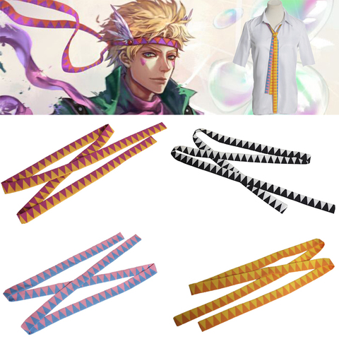 César Anthonio Zeppeli sombreros accesorios Cosplay Unisex Halloween de JoJo es extraño aventura diadema pelo banda ► Foto 1/5