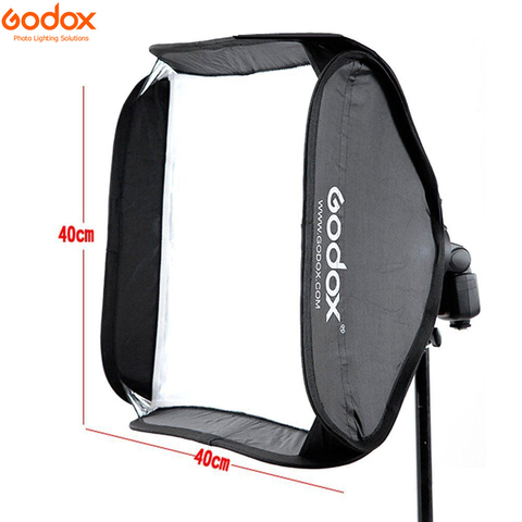 Godox-Kit de bolsas Softbox, 40x40cm, 40x40cm, para cámara de estudio, Flash, fit Bowens Elinchrom ► Foto 1/6