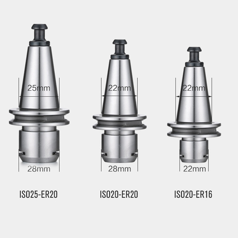 Precisión de 0.002 1 Uds ISO10 ISO20 ER16 ISO25 ER20 SK10 35L collet chuck titular de herramientas para máquina CNC fresadora de torno ► Foto 1/6