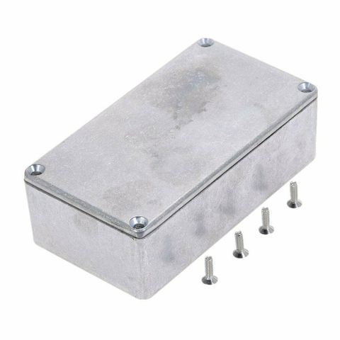 Pedal de efectos de estilo 125B, carcasa de caja de aluminio, 122x66x39,5mm para instrumento de guitarra ► Foto 1/6