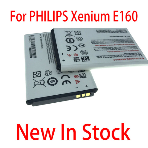 Wisecoco-Batería de 1600mAh para teléfono inteligente PHILIPS Xenium E160, nuevo, con número de seguimiento ► Foto 1/4