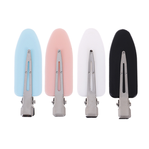 4 Uds. Mezcla de colores sin doblar flequillo Clips para el cabello pasador de pelo accesorios para el cabello para mujeres, niñas, Damas ► Foto 1/5