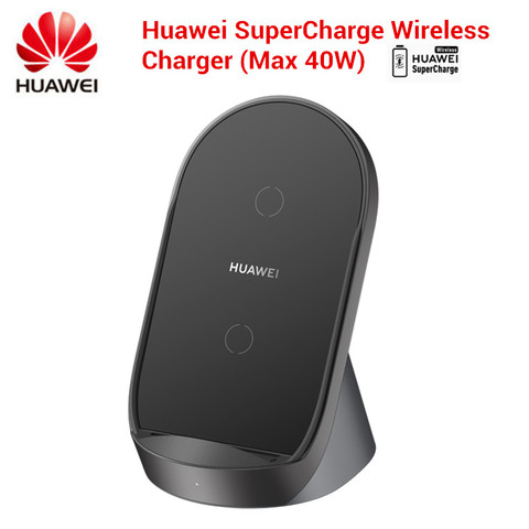 Huawei-soporte de carga inalámbrica para móvil, cargador de coche Original de 40W CP62 para P40 Pro Mate 30 Pro para S20 Ultra S10 para iPhone 11/X ► Foto 1/6