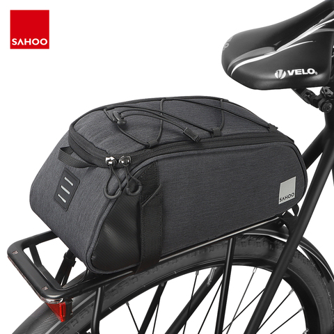 Sahoo-portaequipajes del asiento trasero para bicicleta de montaña, bolsa de hombro para maletero, 141465-SA ► Foto 1/6