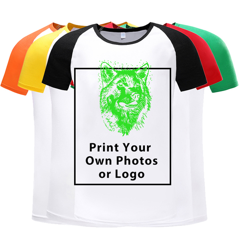 Camiseta de hombre de moda de manga corta de impresión personalizada de logotipo fotos camiseta para hombre Camiseta 2022 camisa fresca para transpirable hombres Tops ► Foto 1/6