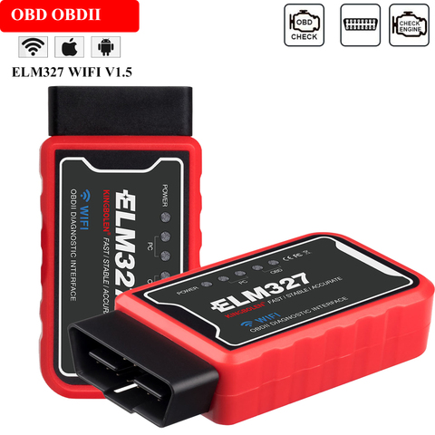 ELM327 PIC18F25K80 Chip WIFI V1.5 ICAR2 OBDSCAN escáner para Toyota Camry Corolla Avensis T25 T27 Vios Rav4 escáner OBD 2 ► Foto 1/1