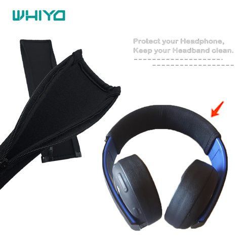 Whiyo-almohadillas de cabeza de parachoques para PS4, PS3, PS Vita, Sony PlayStation Gold, diademas inalámbricas, almohadillas para los oídos, 1 Uds. ► Foto 1/6