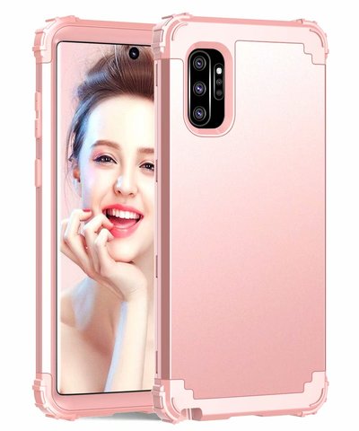 Funda armadura híbrida completa para Samsung Galaxy S20 FE Note 20 Ultra S21 S10 Plus A51 5G, funda de silicona para PC S9 S8, a prueba de golpes, 360 ► Foto 1/6