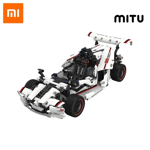 Xiaomi MITU-bloques de construcción inteligentes para niños, coche de competición en carretera, juguete eléctrico con Bluetooth 5,0, Control remoto inteligente por aplicación, 900 + piezas ► Foto 1/6