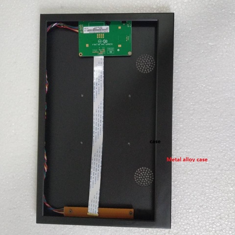 De Metal carcasa de aleación + 2 HDMI EDP Placa de controlador DIY para 15,6 