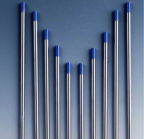 10 unids/caja WL20 cabeza azul tungsteno de lantano electrodo de soldadura de barra de tungsteno 1,0, 1,6, 2,0, 2,4, 3,0, 3,2mm * 150MM ► Foto 1/6