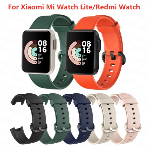 Correa de silicona para Xiaomi Mi Watch Lite, repuesto de pulsera deportiva, versión Global ► Foto 1/6