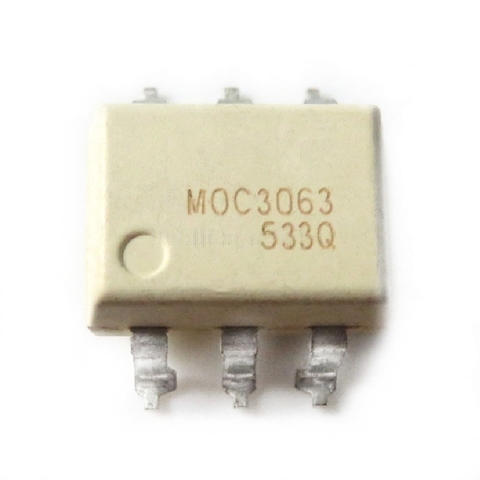 10 unids/lote MOC3063 MOC3063-M EL3063 SMD-6 conductor salida optoacoplador ICs en Stock ► Foto 1/1