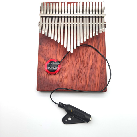 Kalimba-Pickup eléctrico para guitarra, accesorio profesional de contacto piezoeléctrico micrófono Pickup para violín, ukelele, instrumento de cuerda ► Foto 1/6