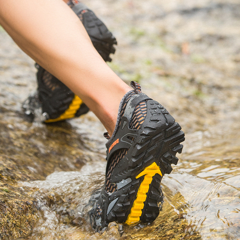 Zapatos de Agua para hombre, zapatillas de secado rápido para deportes acuáticos, zapatillas para surfear en la playa, zapatillas para nadar, zapatillas para Agua, zapatos de senderismo ► Foto 1/6