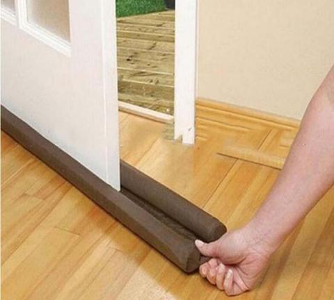 Bloque de puerta antipolvo para limpieza de puertas, bloqueo y costura, sellos para puertas y ventanas, 84x11cm ► Foto 1/1