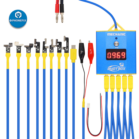 IBoot-caja de alimentación mecánica para móvil, Cable de prueba de fuente de alimentación de CC para Android, Cable de prueba de línea de arranque de batería de teléfono móvil para reparación de iPhone y Samsung ► Foto 1/6