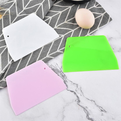 Espátula trapezoidal pastel suave de crema en oferta 1 Uds. Herramientas de repostería para hornear espátula para masa cocina cuchillo de mantequilla cortador de masa de alta calidad ► Foto 1/6