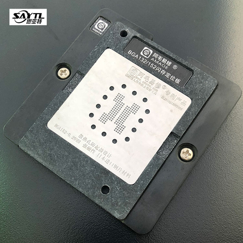 Plantillas de reparación BGA con plataforma de estaño para SSD, disco de estado sólido, memoria flash, BGA 132 152, Chip IC, plantilla para soldadura BGA ► Foto 1/6