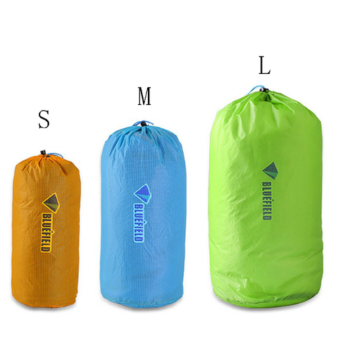 Bolsa impermeable de nailon con cordón para almacenamiento, bolsa seca, para viajes al aire libre, Camping, senderismo, escalada, accesorios ► Foto 1/6