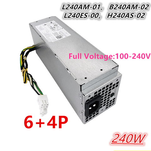 Nueva PSU para Dell 3050, 3060, 3650, 5050, 7050 6Pin 240W fuente de alimentación H240ES-00/02/L240AM-02/00 B240NM-00 H240NM-00 AC240AM-01 ► Foto 1/4