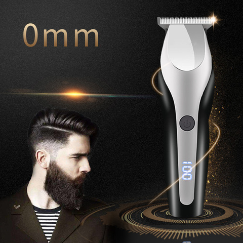 100-240 de pelo profesional Clipper sin maquinilla eléctrica para cortar el pelo 0 mm Máquina para cortar cabello barba recargable ► Foto 1/6