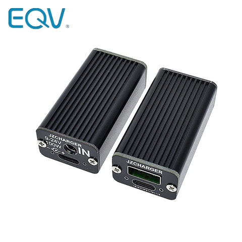 100W superllamativas rápido de carga de batería QC USB cargador de coche DC + a la policía de protocolo completo PD + Puerto VOOC QC4.0 PD3 para notebook de alimentación DC ► Foto 1/6