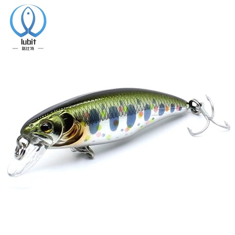 Lubit-SEÑUELOS crankbait para pesca, cebo duro para hundir, trucha, pescar con pica ► Foto 1/6