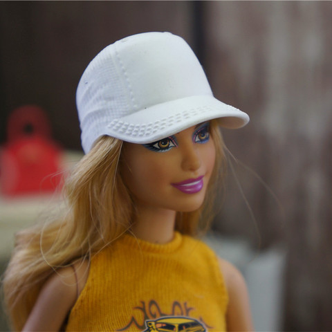 Sombrero de béisbol Original para muñeca, accesorios para muñeca barbie 1/6, sombrero de vaquero ken, diferentes estilos, regalo de moda, juguete DIY para bebé ► Foto 1/6