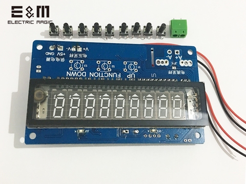 Panel de pantalla VFD USB TTL de alta resolución, 5 bits, SCM, fluorescente al vacío, Pantalla gráfica para amperímetro de voltaje 0-30V 0-5A ► Foto 1/5