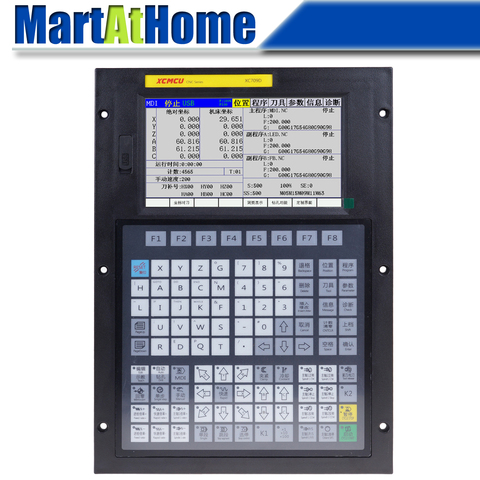 XC709D 3 ~ 6 Axis USB CNC Sistema de Control de código G de fancu soporte de fresado sin conexión de perforación alimentación inglés y chino ► Foto 1/6