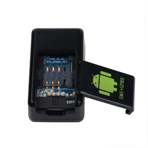 Mini rastreador de coche GSM/ GPRS/GPS, localizador MMS remoto GSM, dispositivo de escucha en tiempo Real, mando a distancia GF 08 ► Foto 1/6