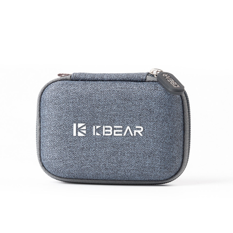 KBEAR-funda para auriculares, accesorios para auriculares, bolsa portátil, absorción de presión de impacto, caja de almacenamiento para KBEAR KS2 Diamond ► Foto 1/6