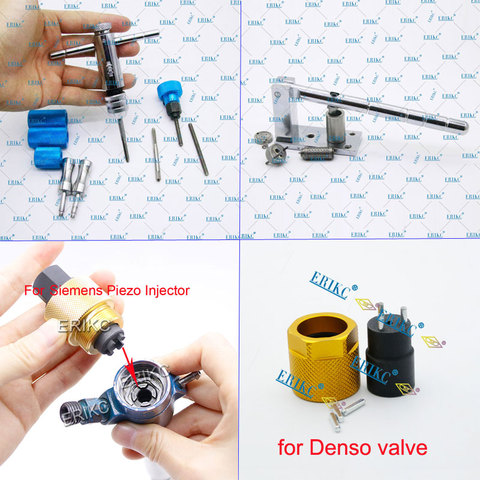 Kit de reparación de desmontaje de inyector, herramienta de inyección de instalación para inyector de boquilla piezoeléctrica Bosch Denso Siemens, E1024049 ► Foto 1/6