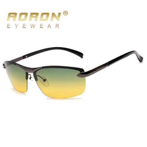 AORON-gafas de sol polarizadas para hombre, gafas nocturnas Vison, multifunción, reducción del brillo, UV400 ► Foto 1/6