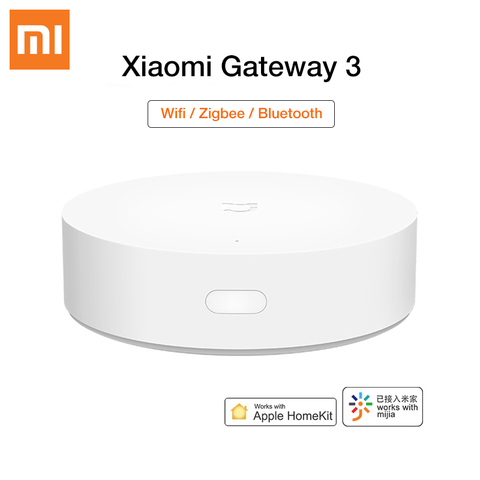 Xiaomi Mijia Smart Mi Gateway 3 ZigBee, WIFI, Bluetooth, malla, multimodos, Control remoto, seguridad del hogar para Mi Home, Apple, Homekit ► Foto 1/6
