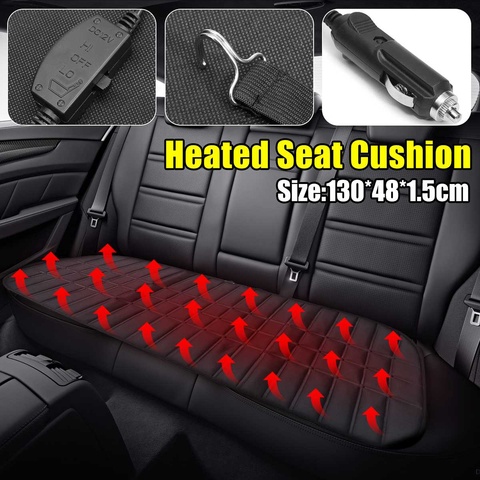 Funda para cojín de calefacción trasera de coche, 12V, calentador de coche, accesorios automotrices, 42W ► Foto 1/6