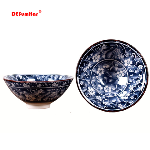 Jingdezhen-taza de té de porcelana azul y blanca, tazas de té de cerámica de diseño de estilo chino, accesorios de juego de té, 1 Uds. ► Foto 1/6