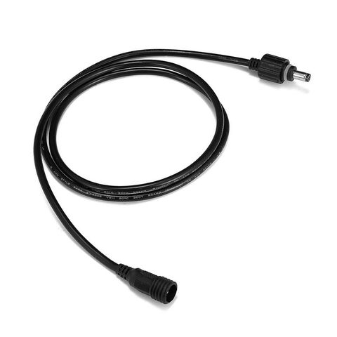 Cable de extensión de CC impermeable, Conector de cobre para lámpara de exterior, paquete de batería de bombilla, 20AWG, 0,5 mm2, 1m, 5V, 12V, 24V, 5,5x2,1mm ► Foto 1/6