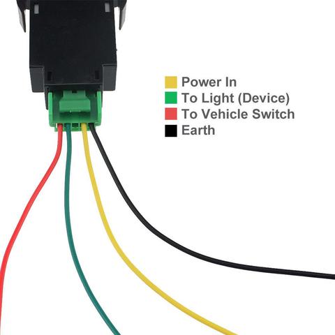 Espejo retrovisor para coche, calentador eléctrico, interruptor de espejo lateral calefactado, cubiertas de espejos eléctricos, interruptor con cables ► Foto 1/6