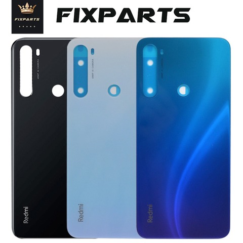 Funda para xiaomi redmi note 8 pro, cristal genuino, reemplazo de redmi note 8 pro, carcasa trasera blanca y negra, funda para teléfono redmi note 8T ► Foto 1/6