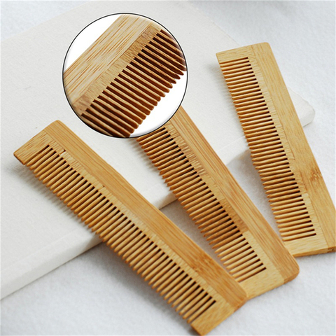 1PC Vintage bambú cabello ventilación cepillo masaje desechables de madera peine cepillos de pelo de belleza y SPA masajeador gran oferta ► Foto 1/6