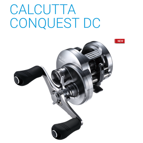 SHIMANO-Rueda de señuelo para pesca, carrete de pesca CQ DC CONQUEST DC 2022 200 ► Foto 1/5