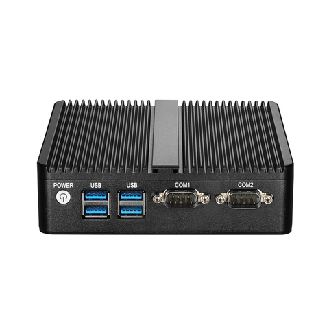 Celeron-Mini PC Intel sin ventilador J1900 Quad Core, LAN, RS232, ordenador Industrial, HDMI, VGA, WiFi, 4x USB, Windows 10, Linux ► Foto 1/6