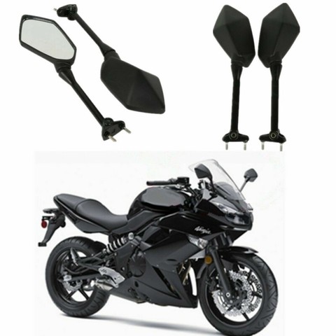 De espejos retrovisores laterales para Kawasaki NINJA 650R ER6F ER-6F 2009-2016 400R 2010-2014 NINJA 1000 Z1000SX 2011-2014 ► Foto 1/6