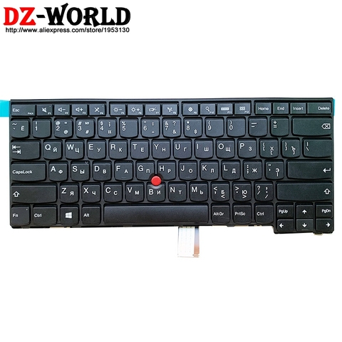 Nueva RU teclado ruso para Lenovo Thinkpad L440 L450 L460 T440 T440S T431S T440P T450 T450S T460 portátil ► Foto 1/5