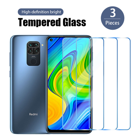 1/2/3 piezas 9H Protector de pantalla para Xiaomi Redmi Nota 9 Pro Max HD vidrio templado para Xiaomi Redmi Nota 9S K20 K30 Pro K30i 5G ► Foto 1/6