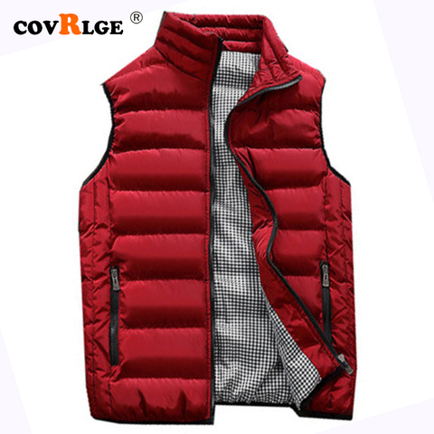 Covrlge-Chaleco cálido sin mangas para hombre, abrigos informales a la moda, en 10 colores, para otoño e invierno, MBS002, 2022 ► Foto 1/6