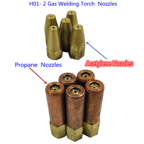 Boquilla DE soplete de soldadura de Gas H01-2, propano, acetileno, Gas licuado para soldar de aluminio, cobre y acero ► Foto 1/6