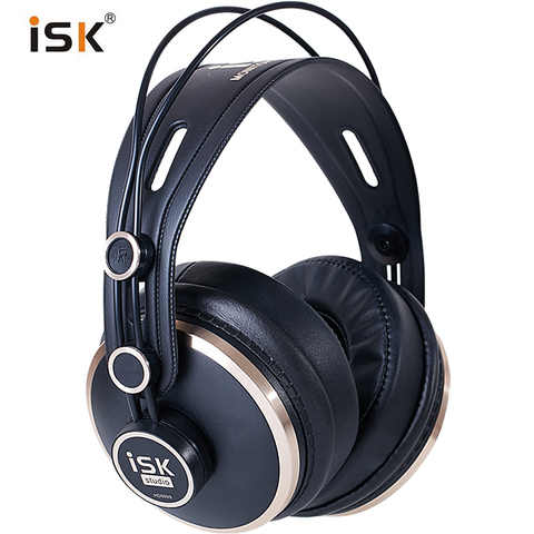 ISK-auriculares HD HD9999 Pro con Monitor, dispositivo de Audio para DJ, grabación y estudio, con cable para juegos por cable ► Foto 1/6